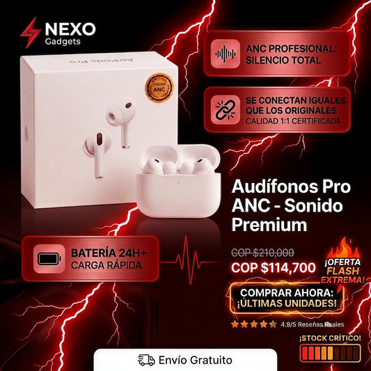 🎧 AIRPODS PRO 3 - ANC 1.1 (PREMIUM 2026)